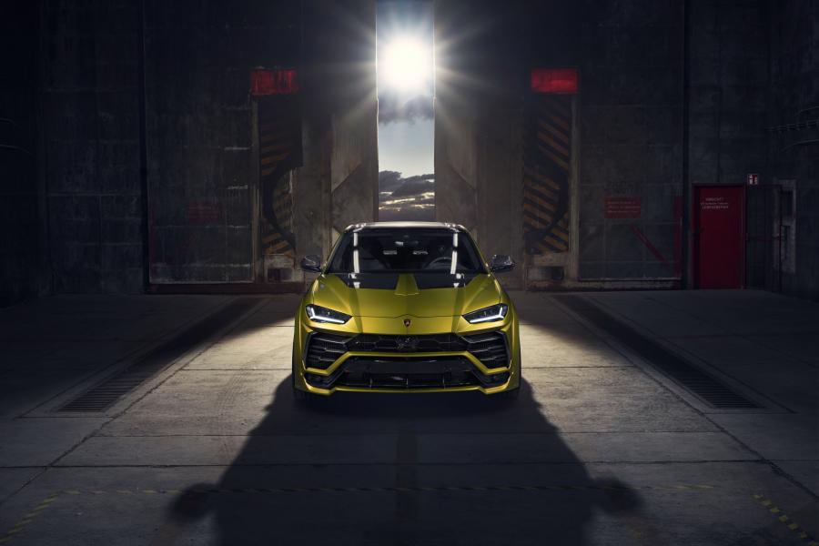  Lamborghini Urus by Novitec Rosso (Giallo Auge) 2019 года  (фото 3 из 14)